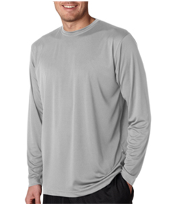 Cheer Grey Dry Fit<br>Long Sleeve T